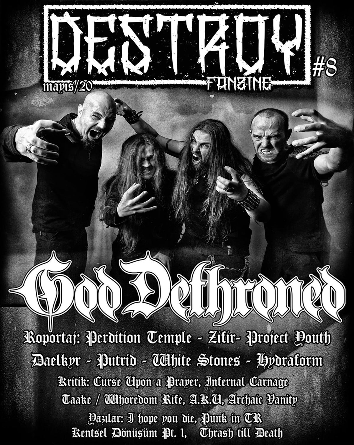 DESTROY FANZINE Sayı 9