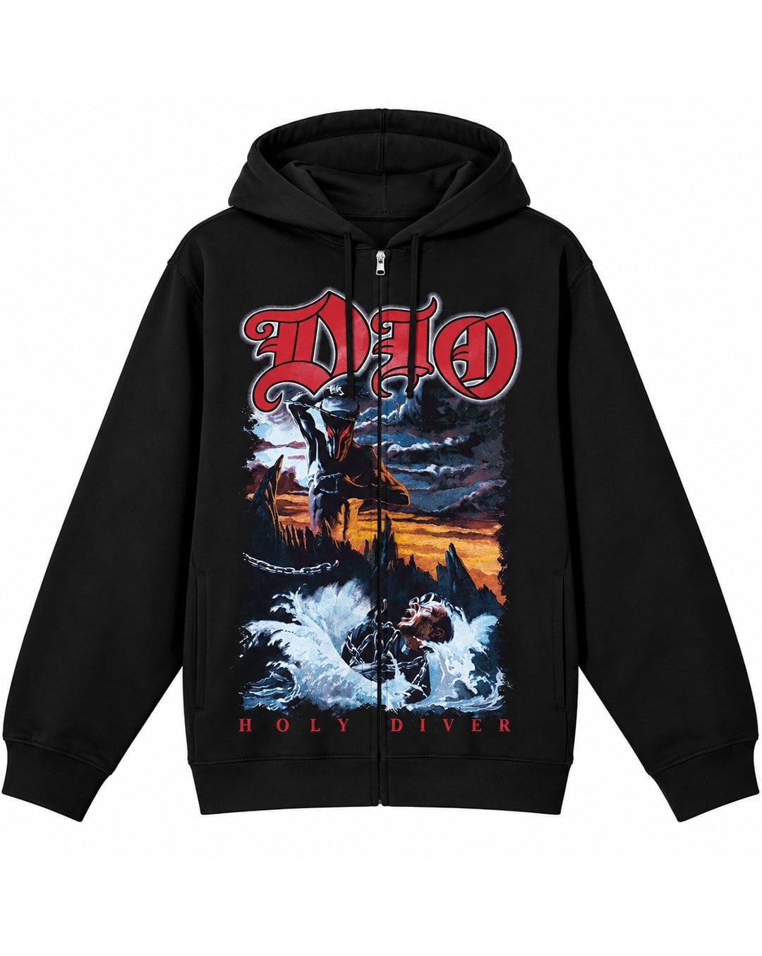 DIO Holy Diver Hoodie Zip UpHeavy Craft