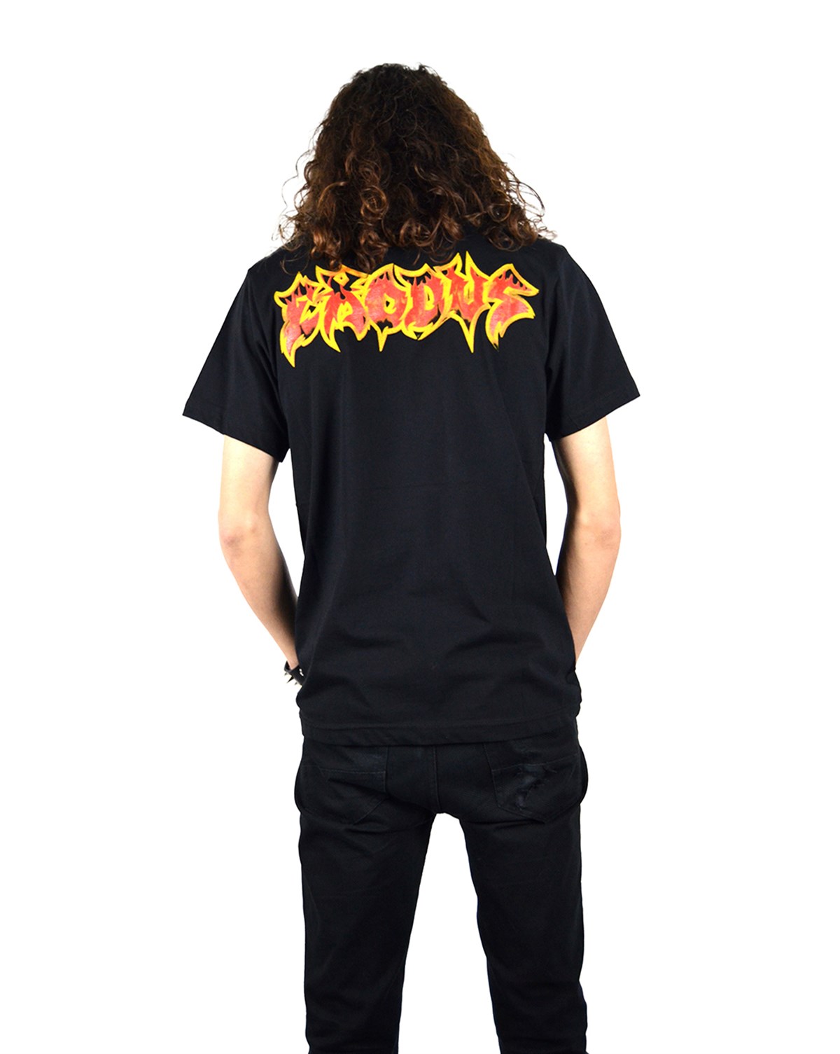 T-shirt Metal/ROCK - Groupe Exodus - Impression 3D - Homme - Polyester - Neuf Avec étiquettes
