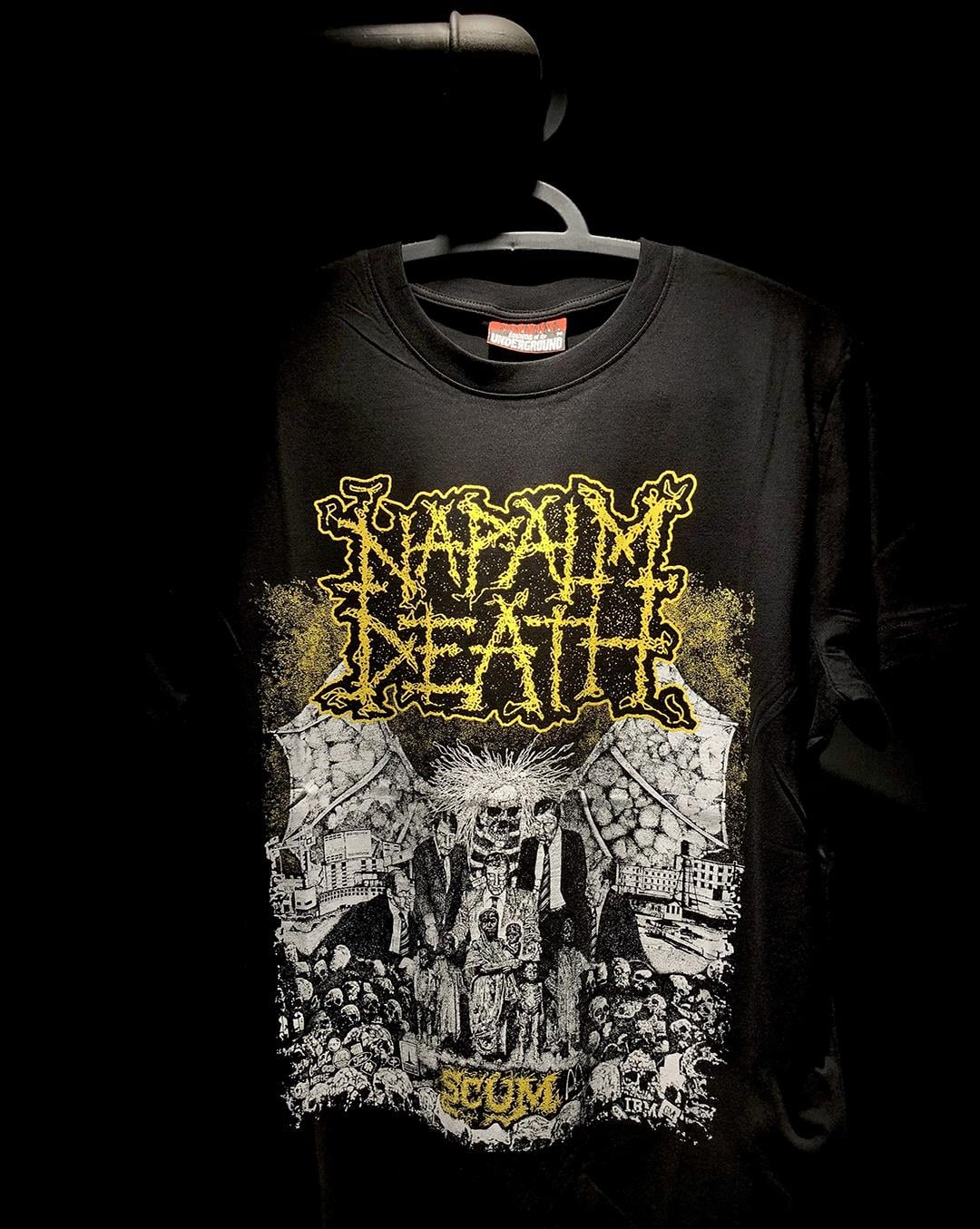 MAPALM DEATH Scum T-ShirtHeavy Craft