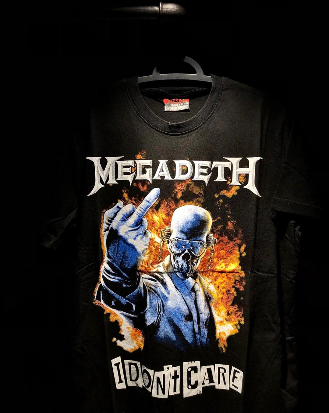 MEGADETH I Don't Care T-ShirtHeavy Craft
