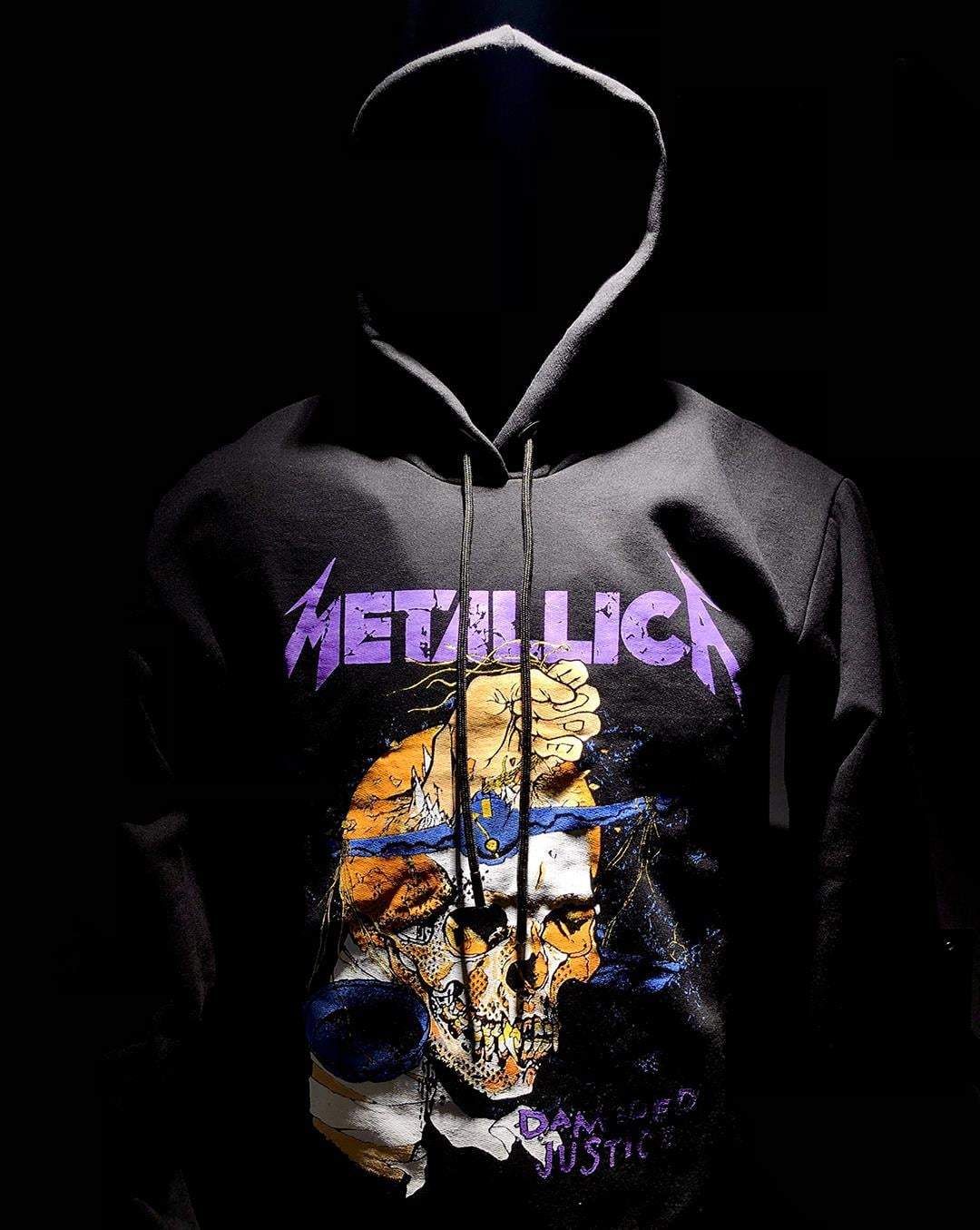 METALLICA Damaged Justice Hoodie