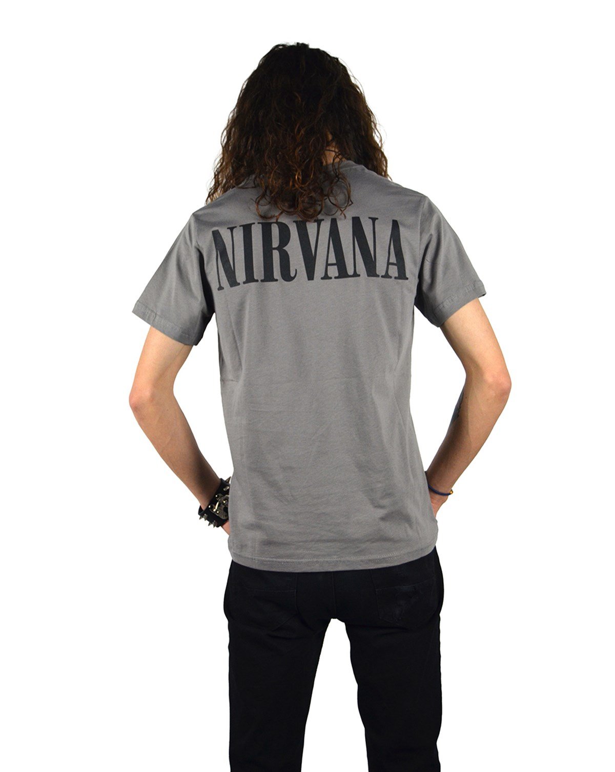 Nirvana t shirt hot sale hmv