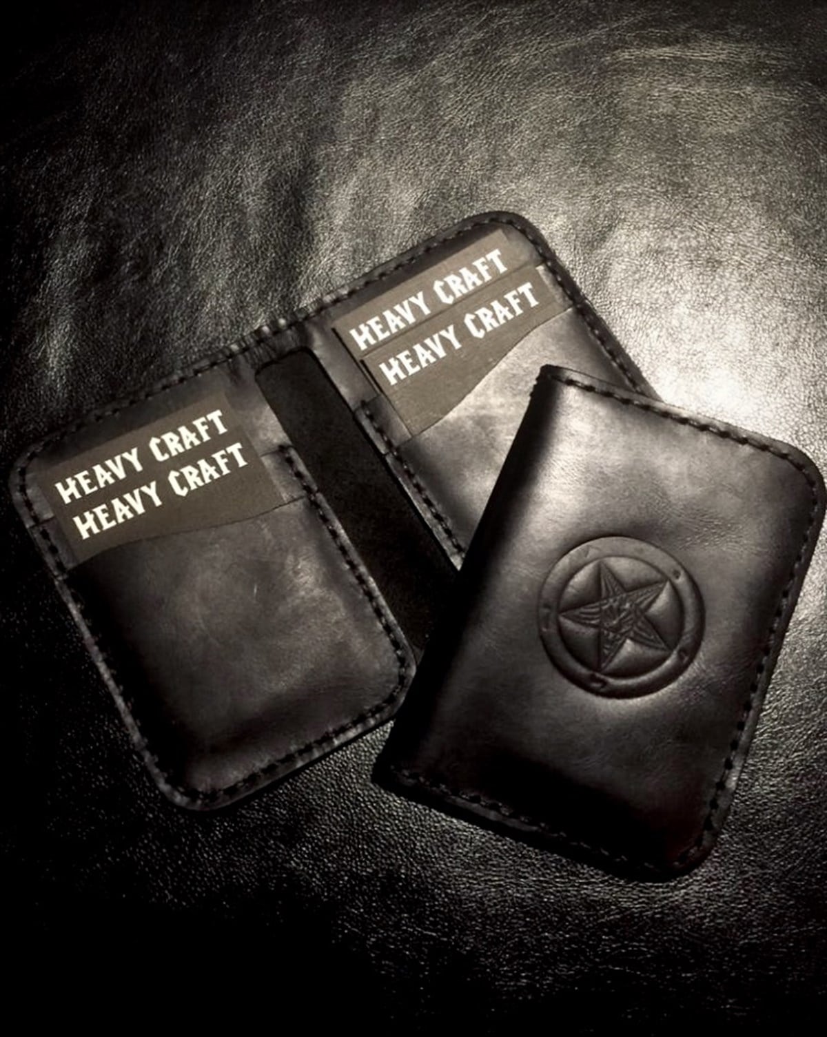 PENTAGRAM Baphomet  Men and Women Kartlık Cüzdan