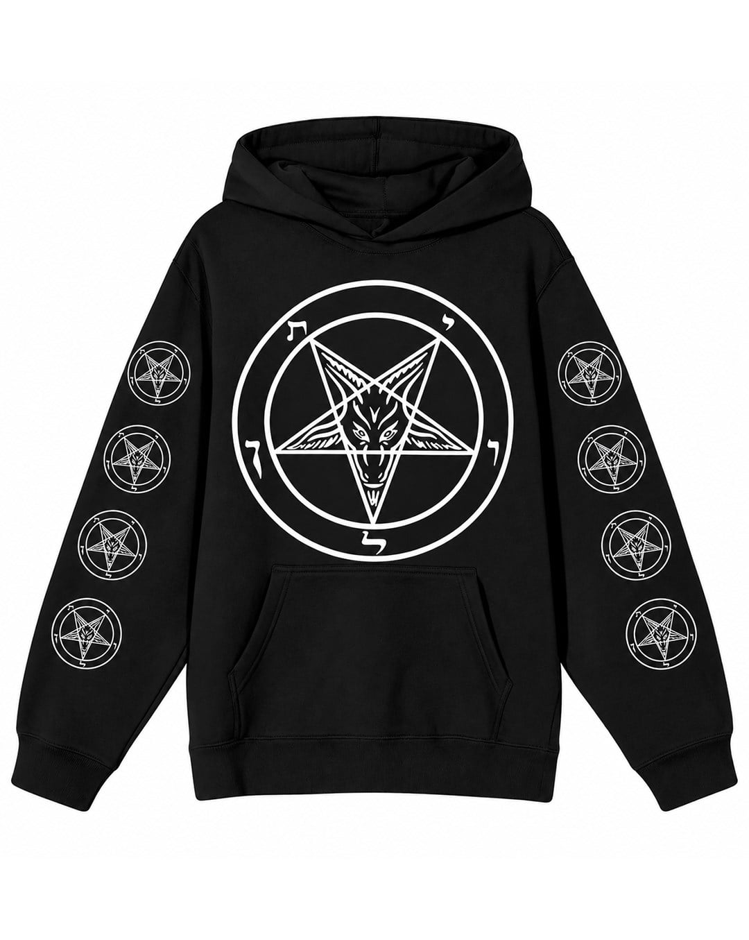 PENTAGRAM Sigil Baphomet HoodieHeavy Craft