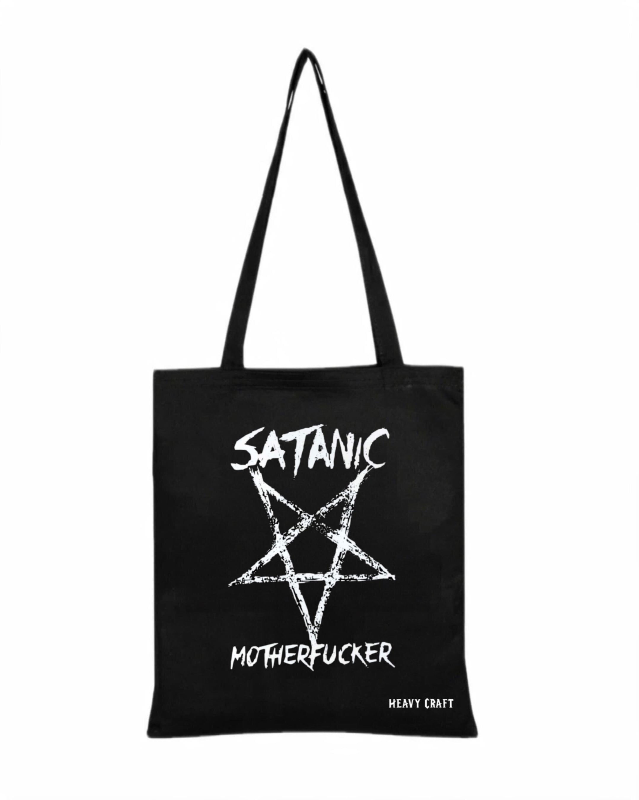 SATANIC MOTHERFUCKER Canvas BagHeavy Craft