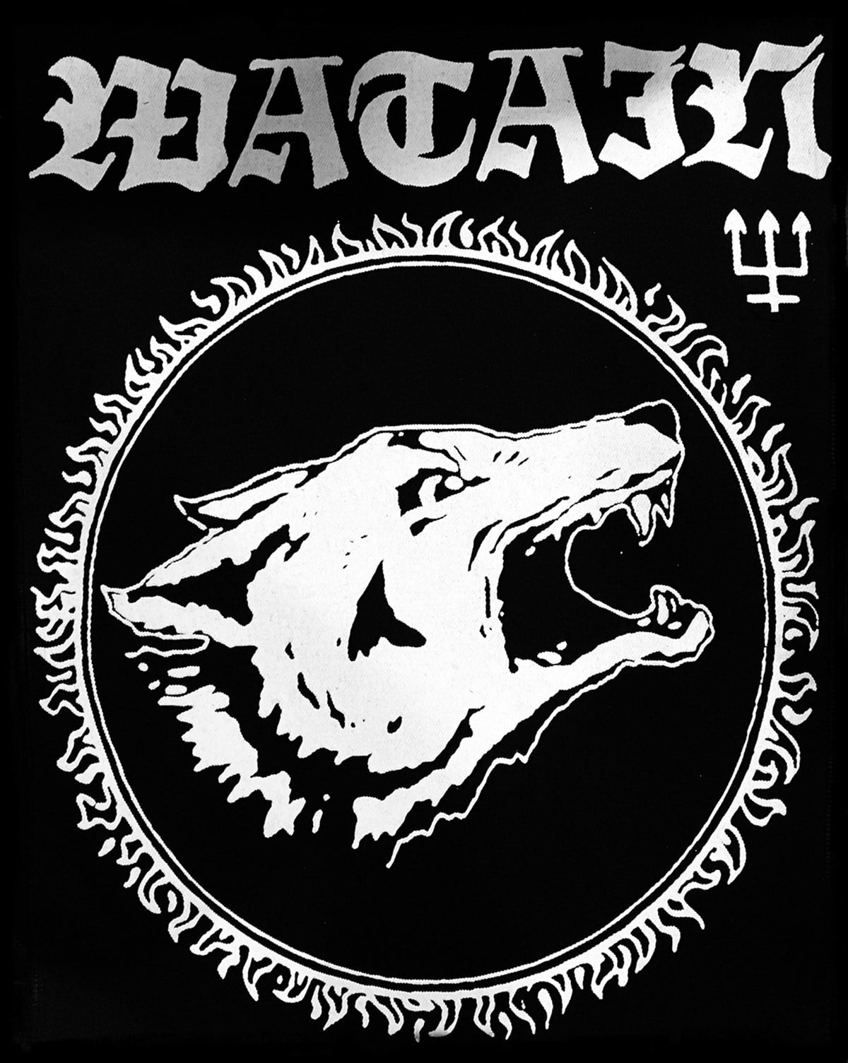 WATAIN Black Metal Militia Sırt Patch