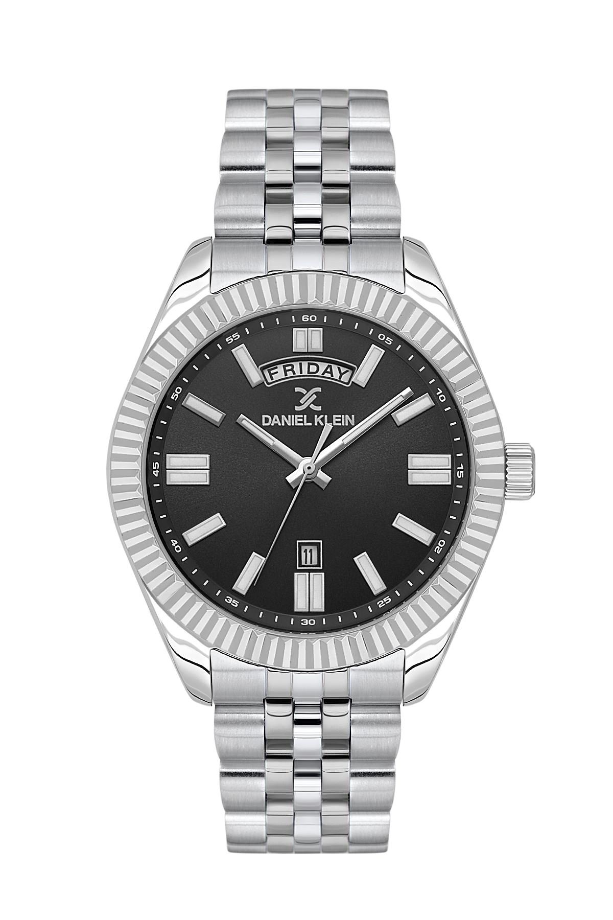 Daniel Klein Premium Spor Çift Takvimli Metal Erkek Kol Saati DKE.1.10749-1