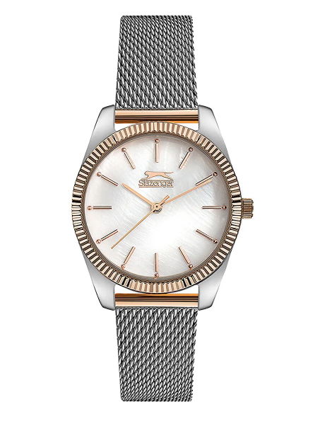 Slazenger Metal Hasır Kordon Sade Kol Saati SL.09.1854.3.02