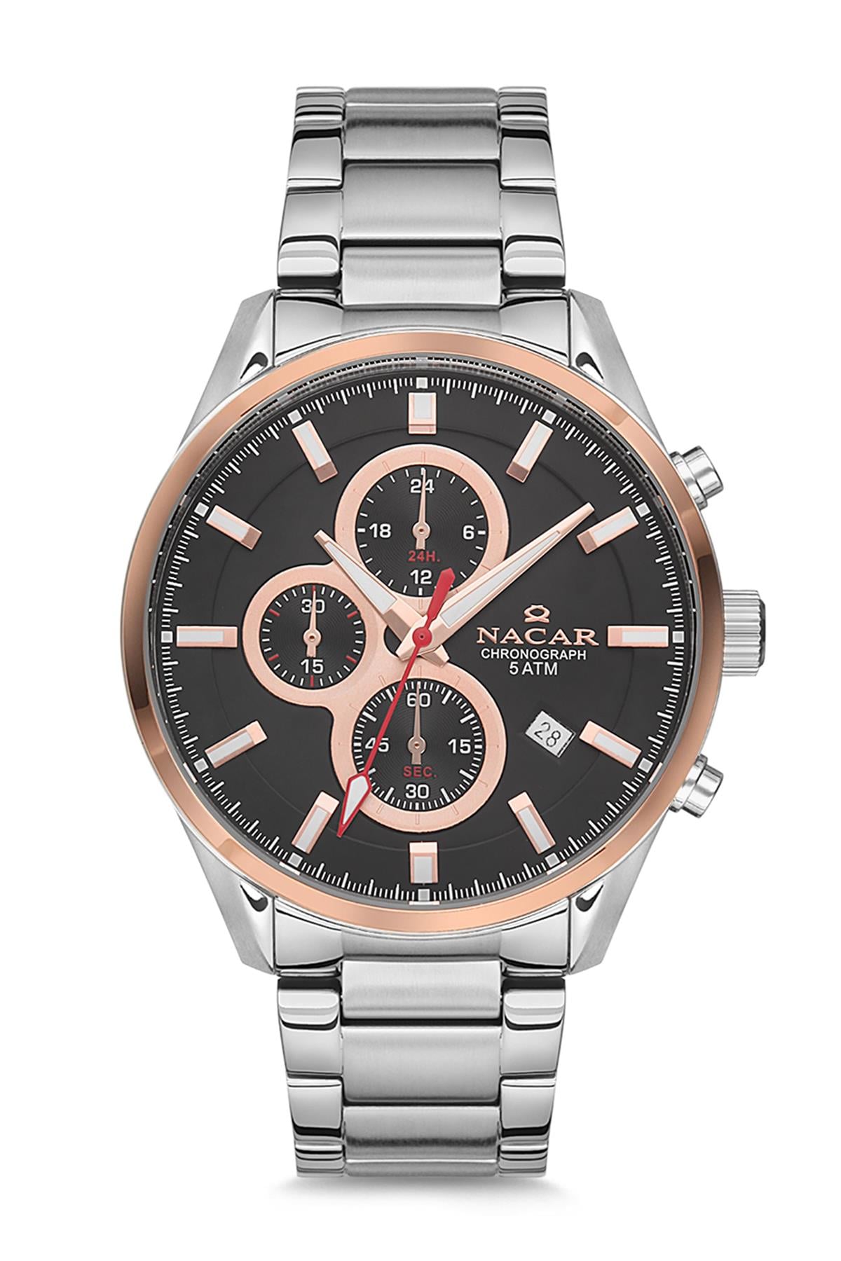 45 MM.ÇELİK.ERKEK.QUARTZ.MİNERAL.5ATM