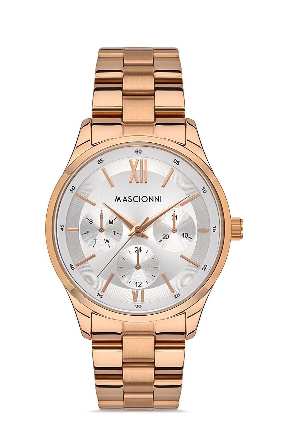 mascionni Metal Kordonlu Rose Gold Kadın Kol Saati M.1.1107A.07