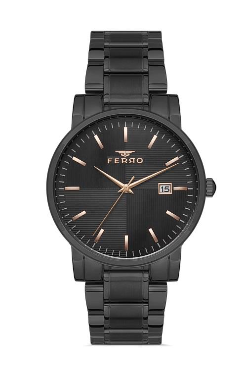 Daniel Klein Metal Kordonlu Siyah Renk Erkek Kol Saati
