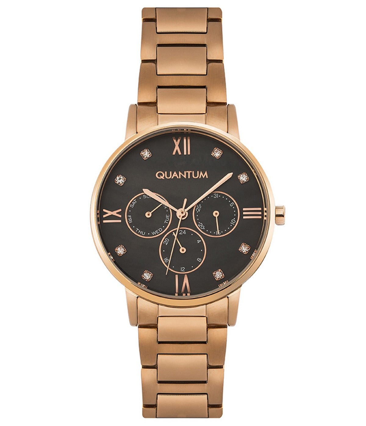 Quantum Metal Spor Rose Gold Fonksiyonlu Kadın Kol Saati  IML871.450