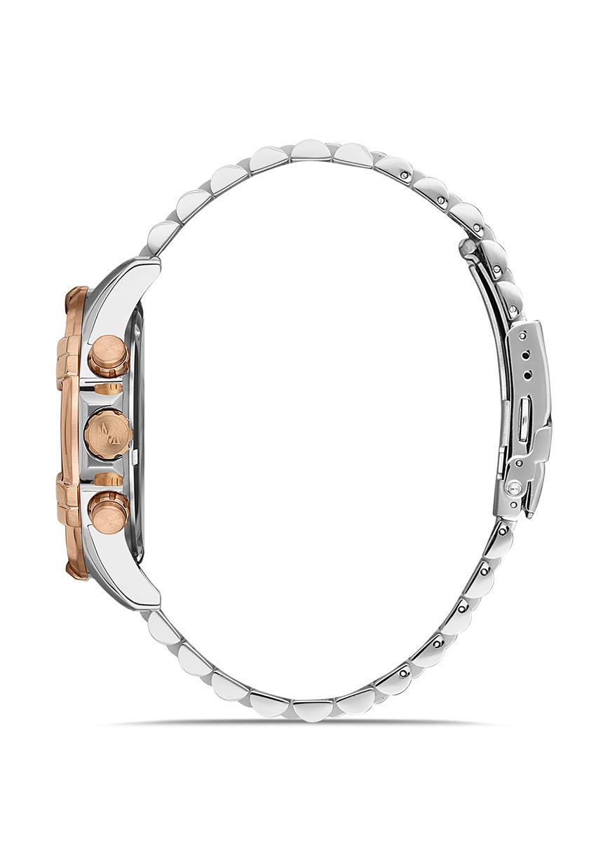 Momentus Metal Spor Çift Renk Kronometre SM367T-05SR Erkek Kol Saati