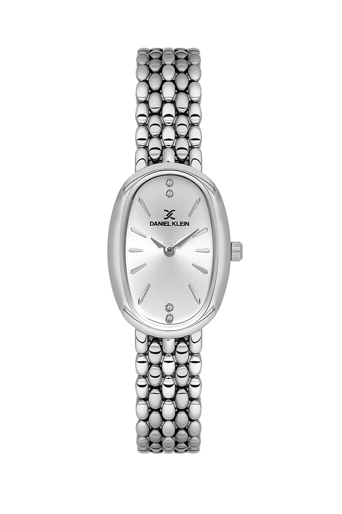 Daniel Klein Premıum Yumurta Kasa Gümüş Renk Kadın Kol Saati DK.1.14130-1