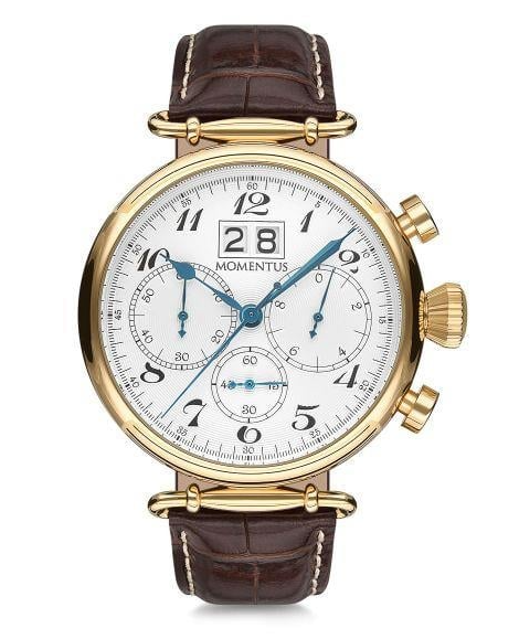 Momentus Kahverengi Deri Kordon TM250S-02KG Erkek Kol Saati