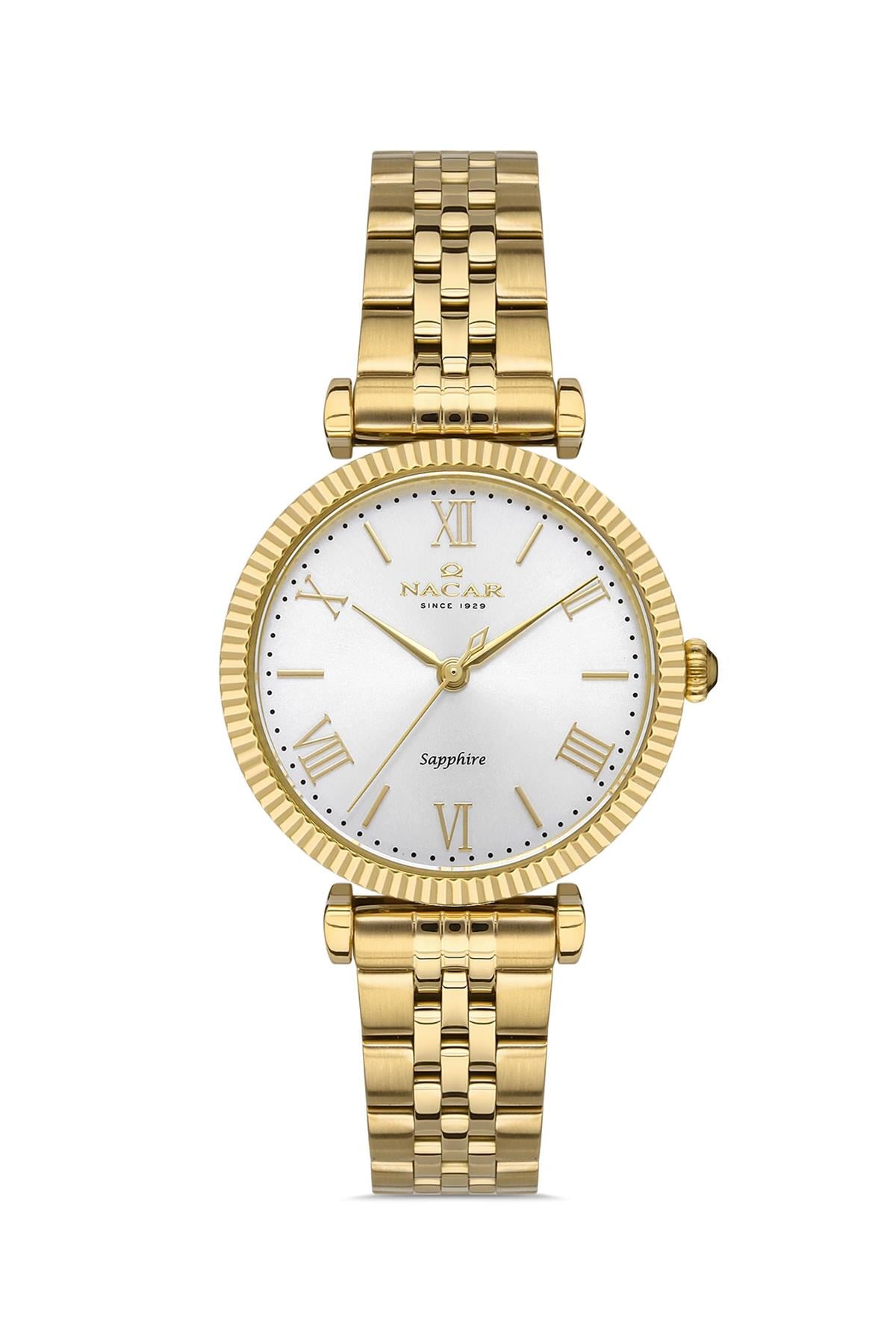 32 MM.ÇELİK.KADIN.QUARTZ.SAFİR.3ATM