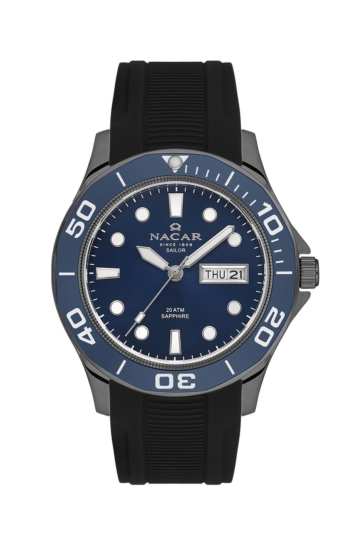 42 MM.ÇELİK.ERKEK.QUARTZ.SAFİR.20ATM
