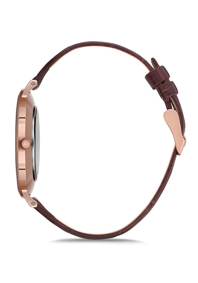 Momentus Klasik Kahverengi Deri Kordon CM135R-02KR Erkek Kol Saati