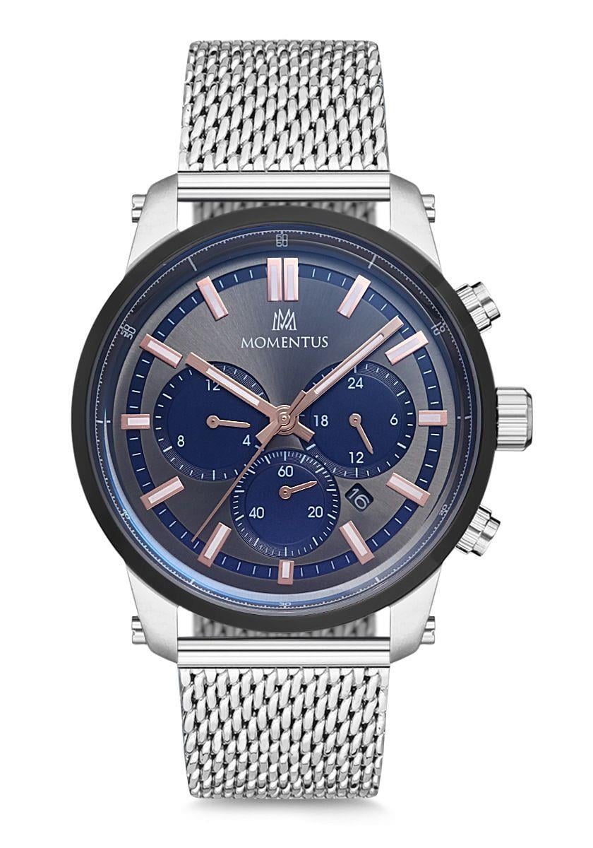 Momentus Metal Hasır Kordon Spor Erkek Kol Saati SC224T-05SR