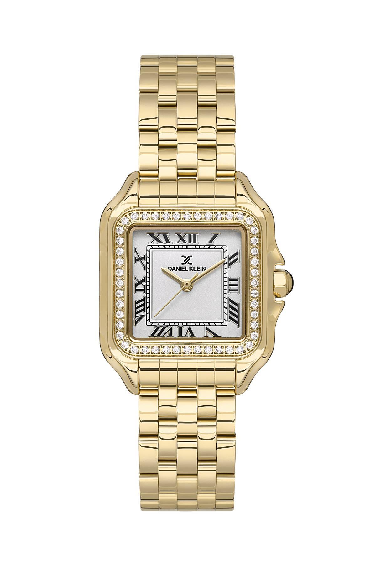 Daniel Klein Metal Kordonlu Gold Renk Bayan Kol Saati 