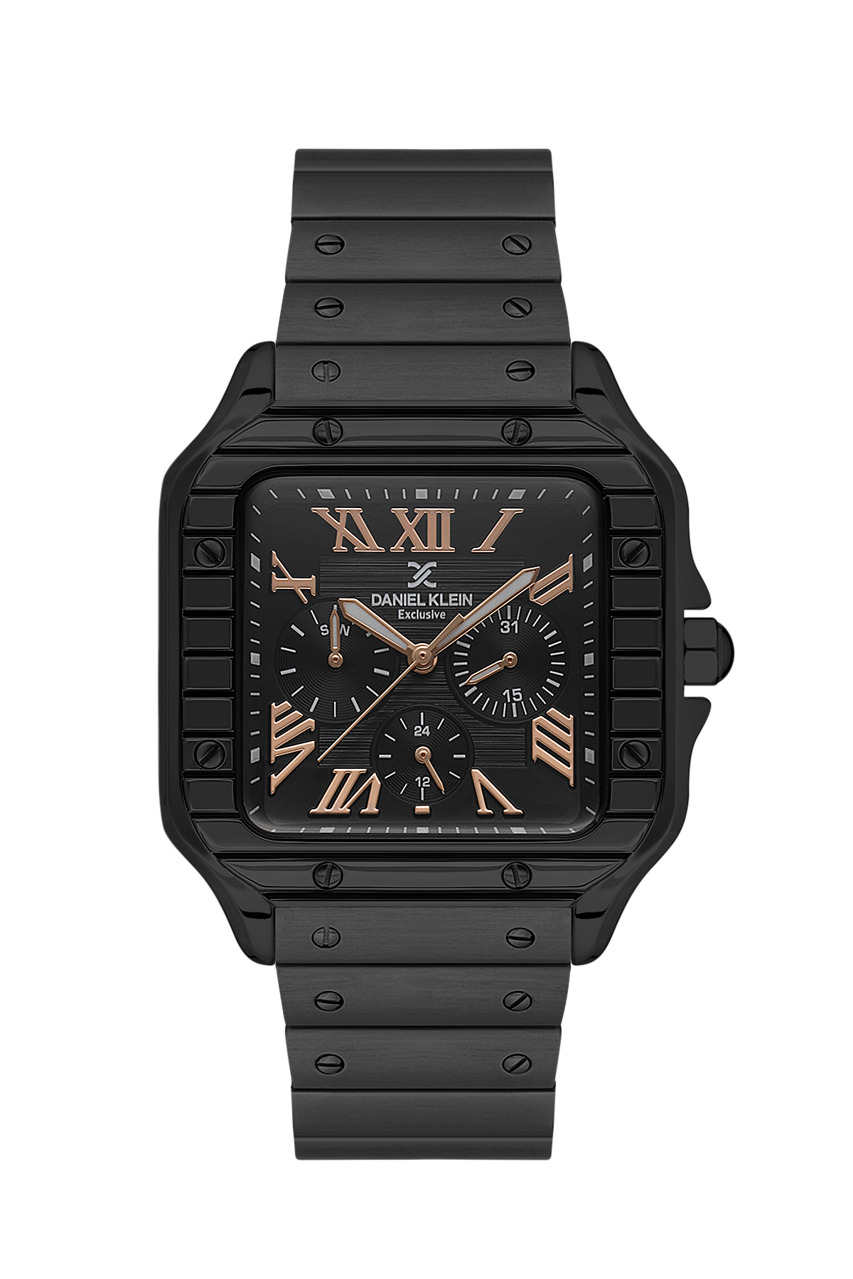 Daniel Klein Metal Kordon Fonksiyonlu Exclusive Tasarımlı Model Erkek Kol Saati