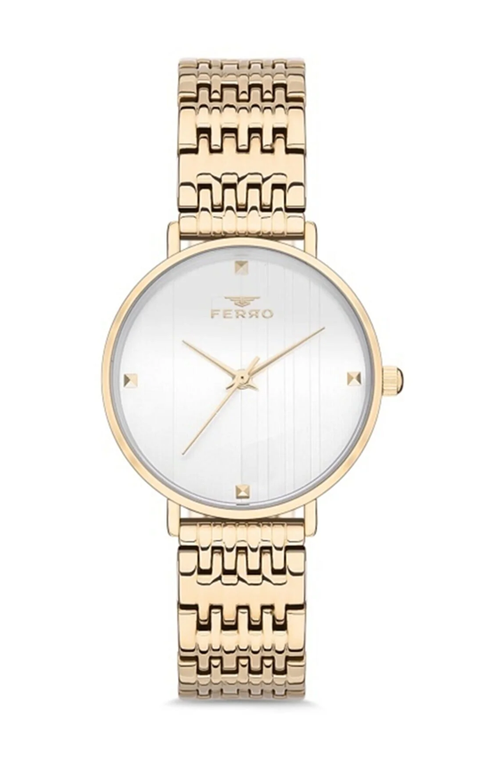 Ferro Gold Renk Kadın Kol Saati