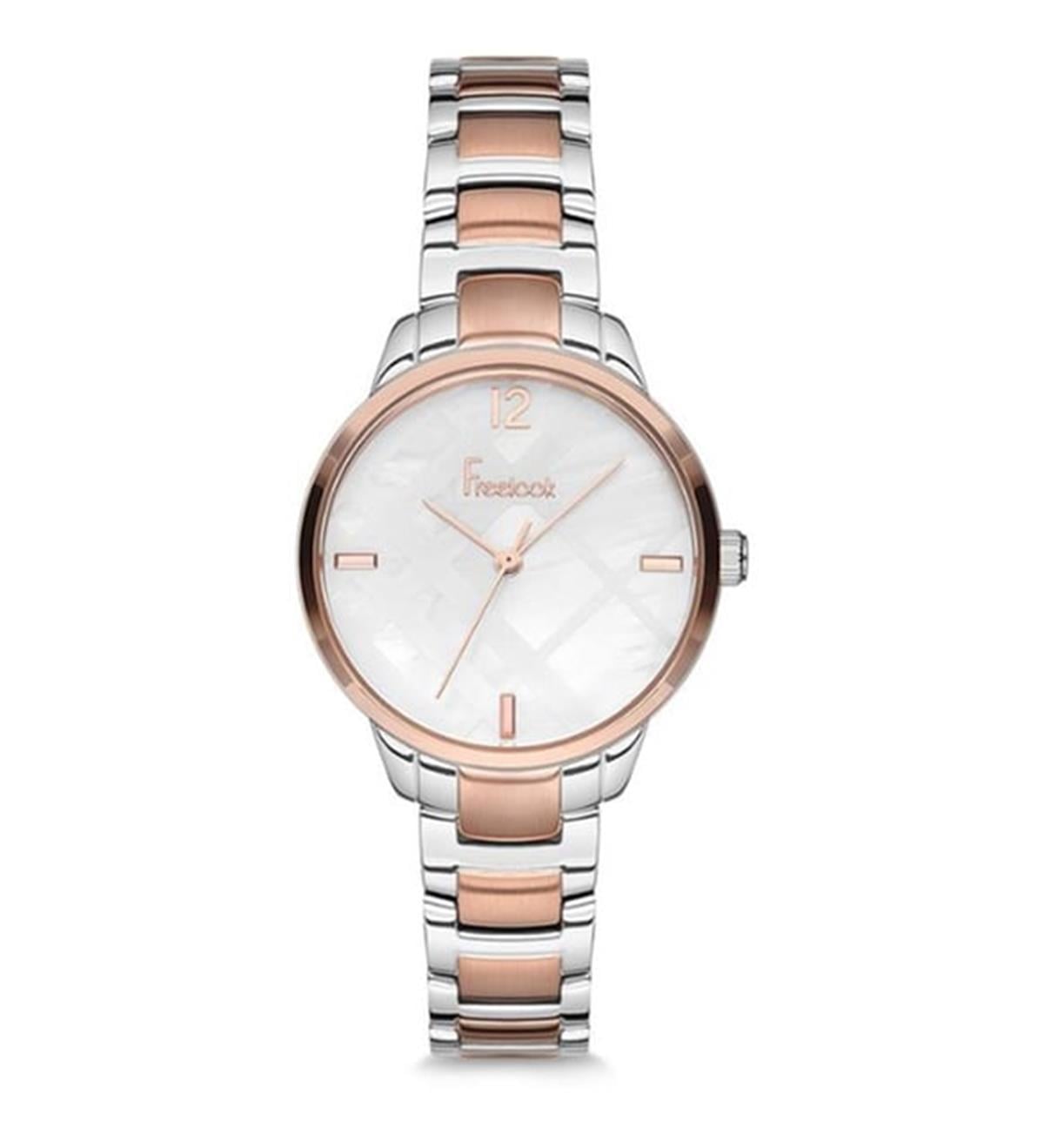 Freelook F.7.1028.04 Metal Gümüş Rose Gold Kadın Kol Saati