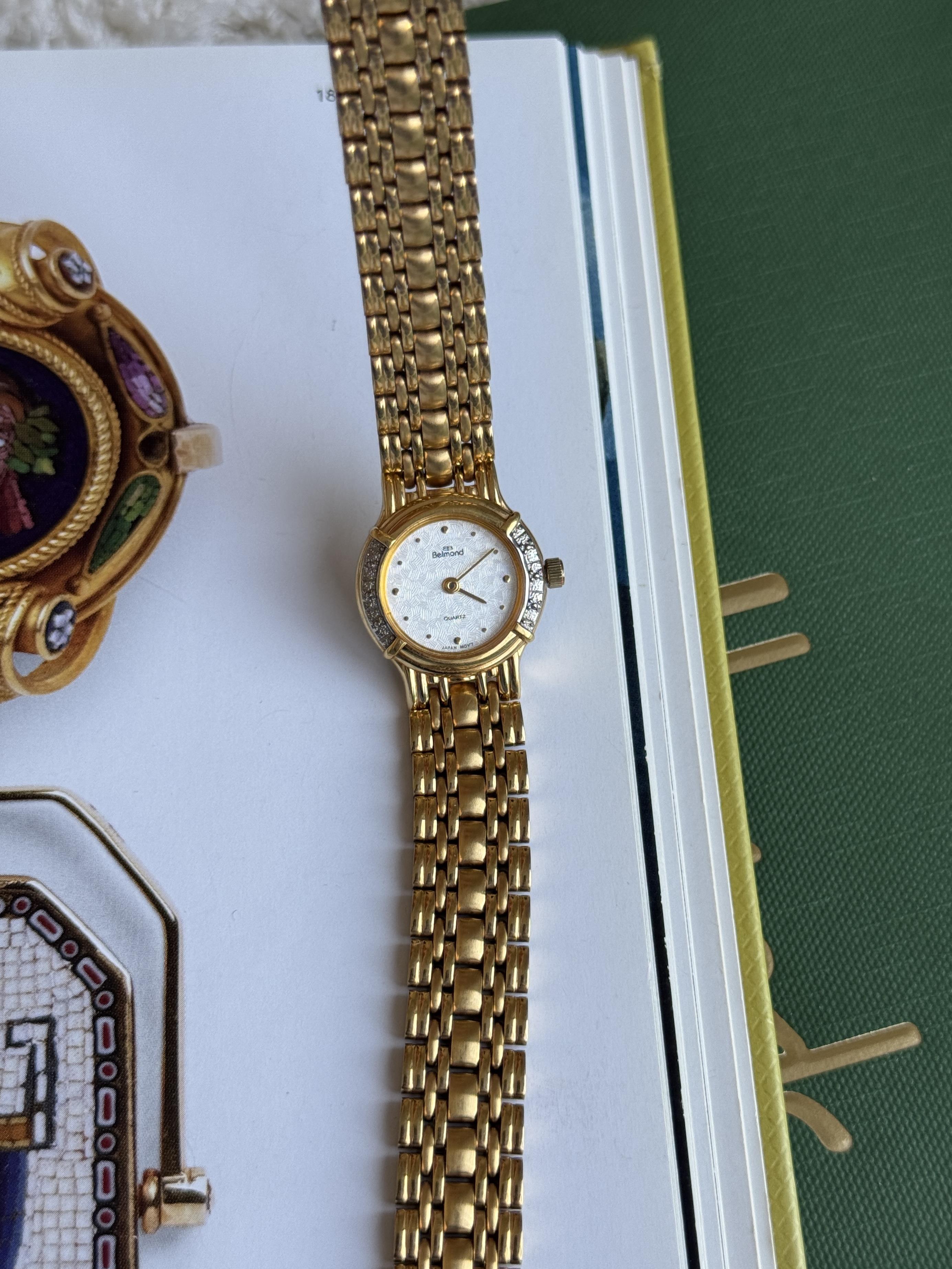 BELMOND 22K Gold Plated Vintage Kol Saati