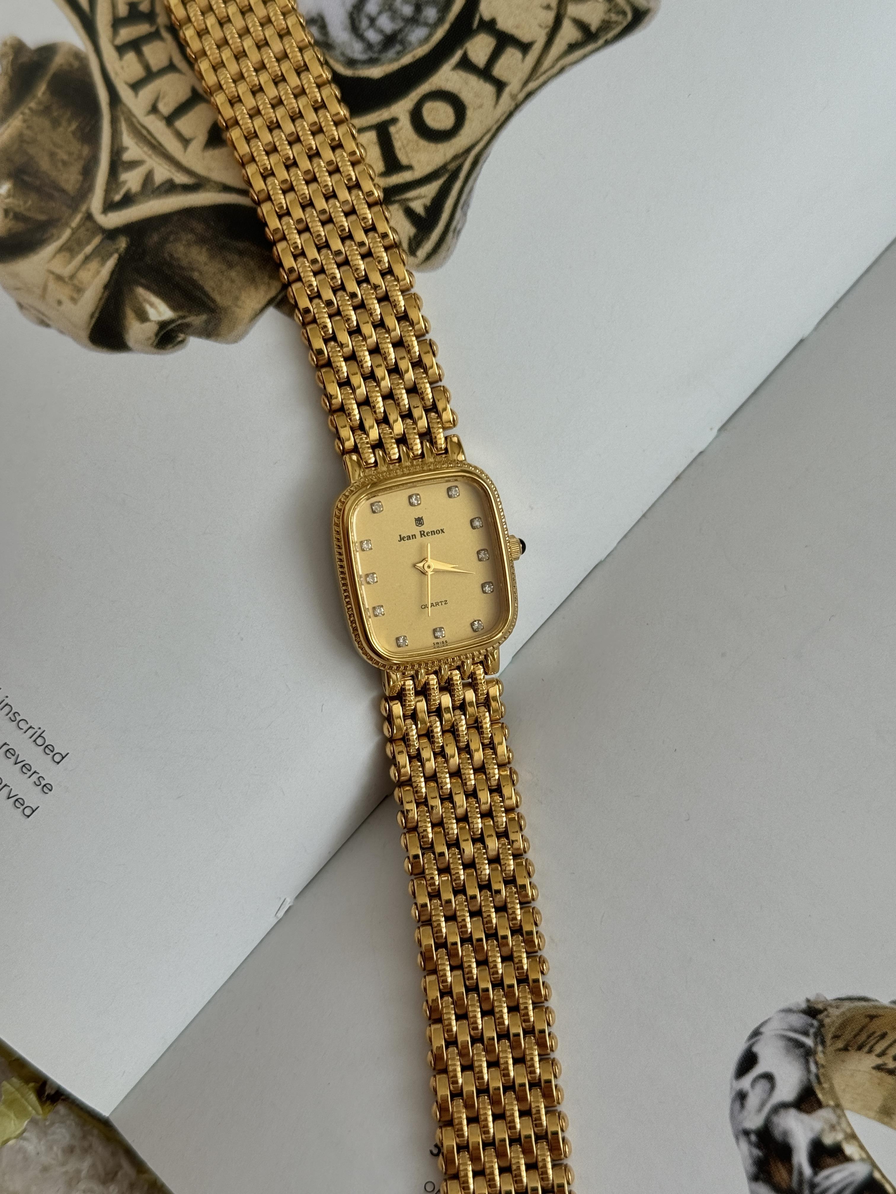 Jean Renox Swiss Quartz Vintage Saat