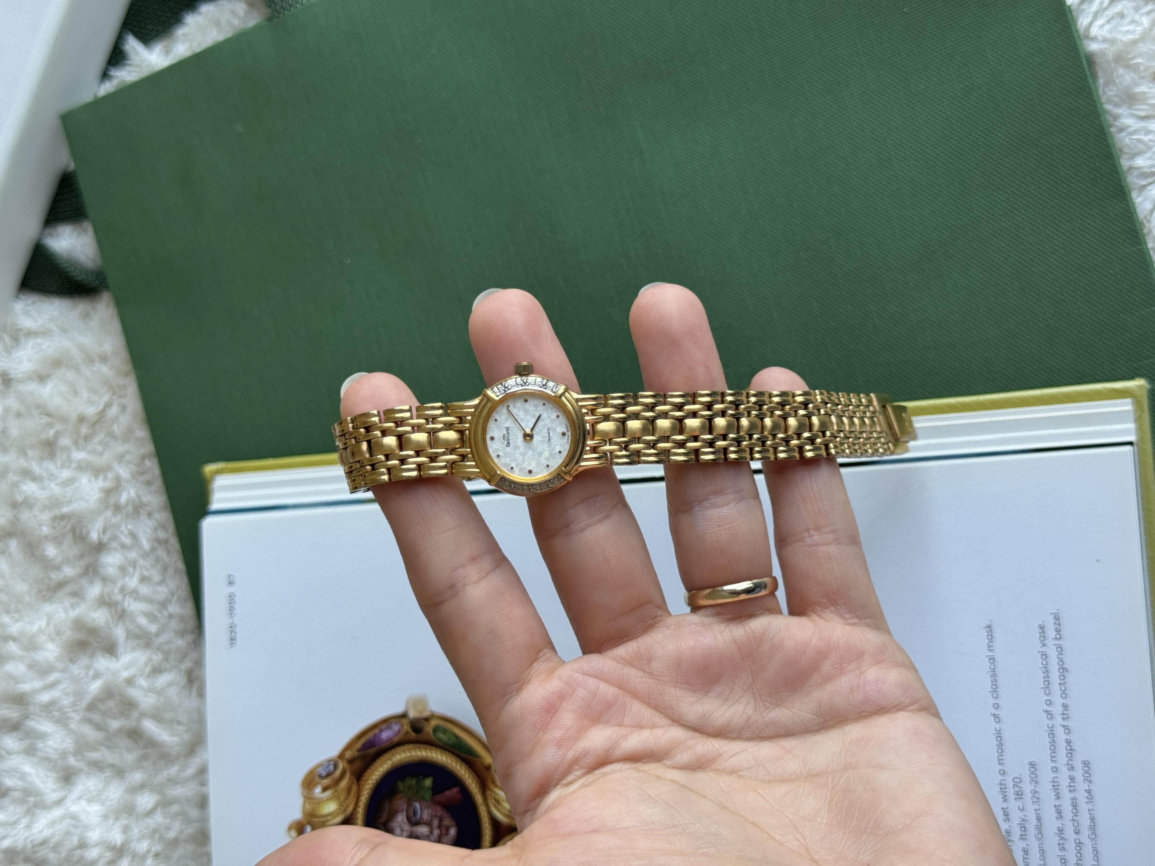 BELMOND 22K Gold Plated Vintage Kol Saati