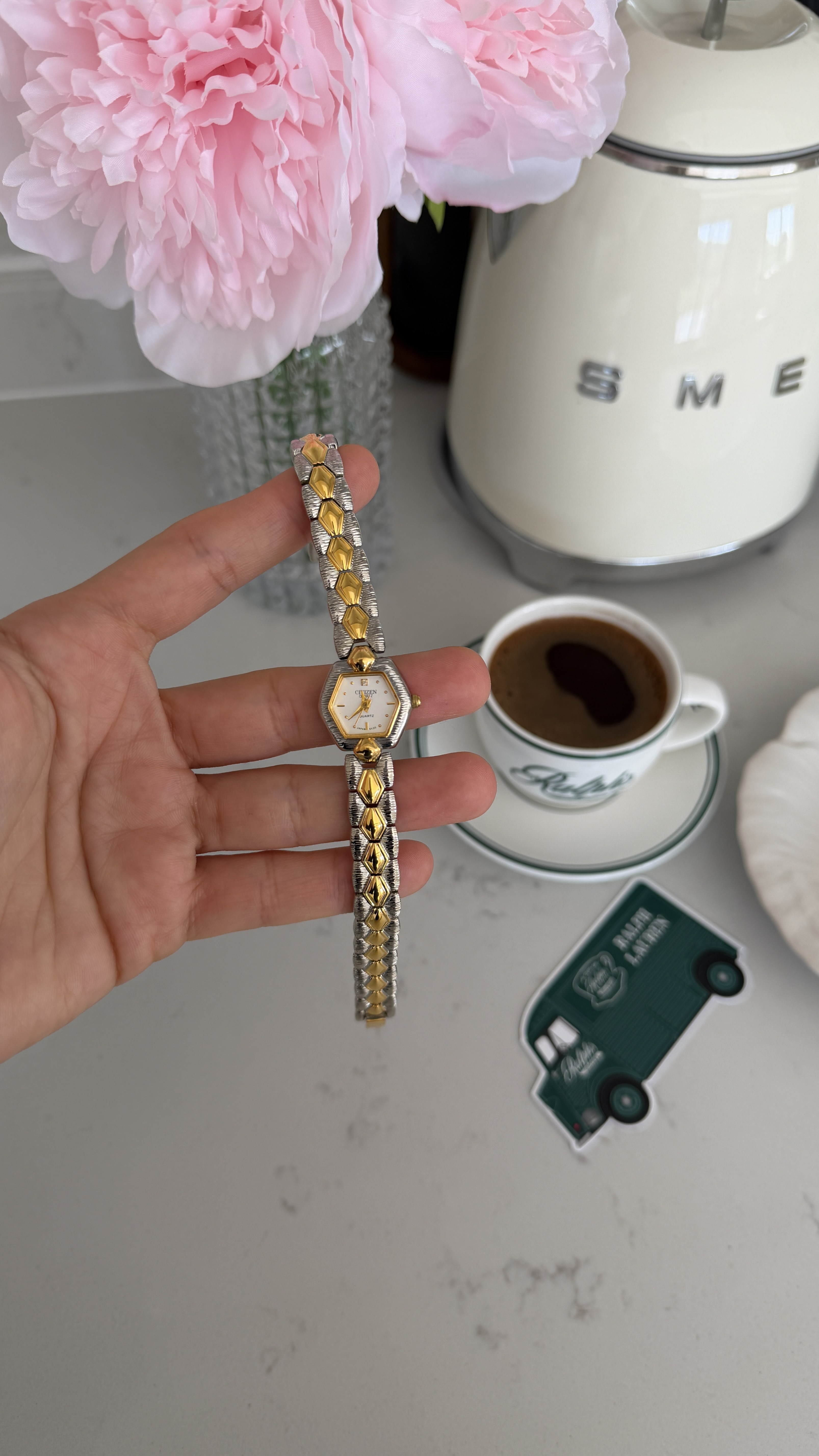 CITIZEN Altın Kaplama Vintage Kol Saati