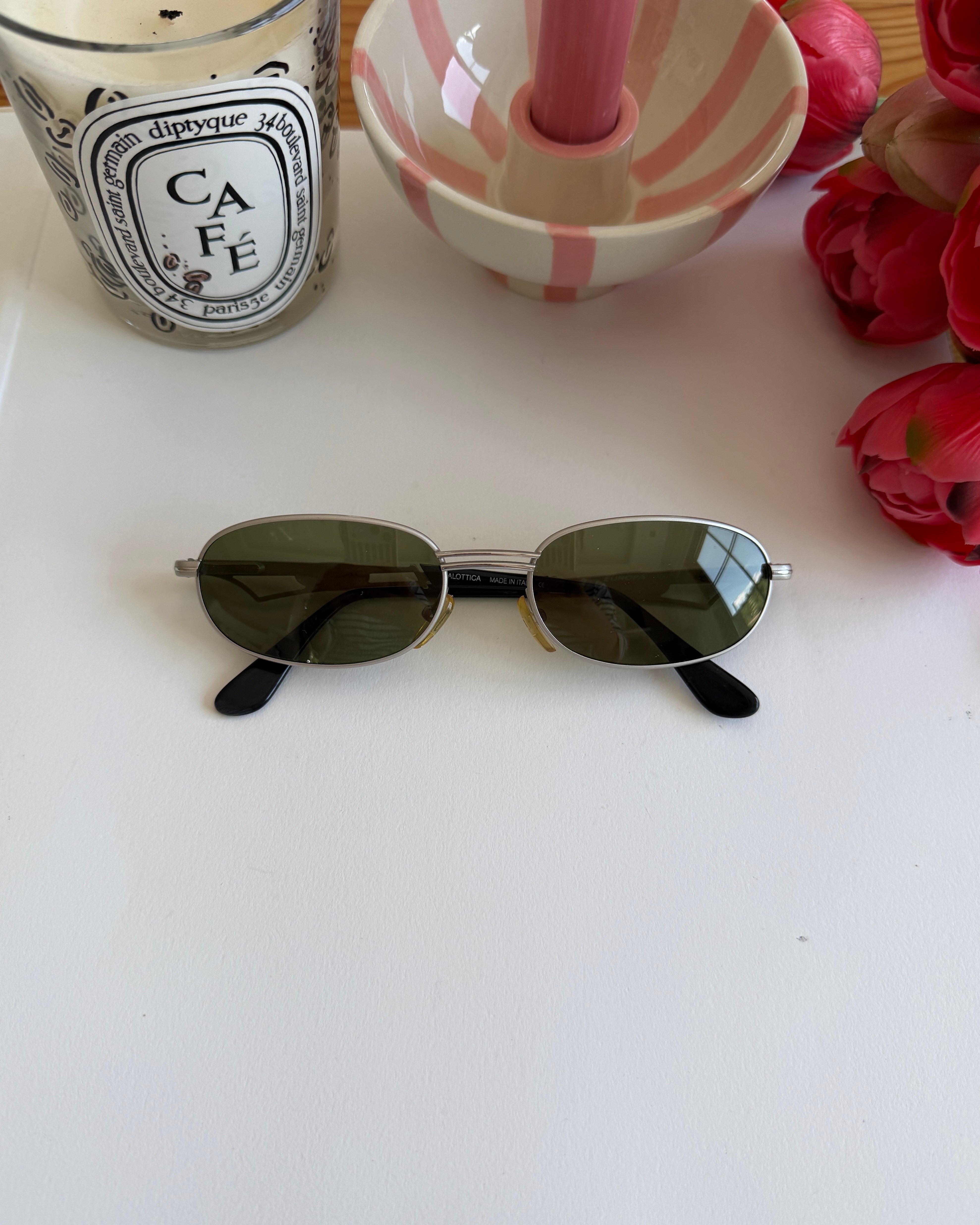 Europa Valottica Frame Italy Vintage Güneş Gözlüğü