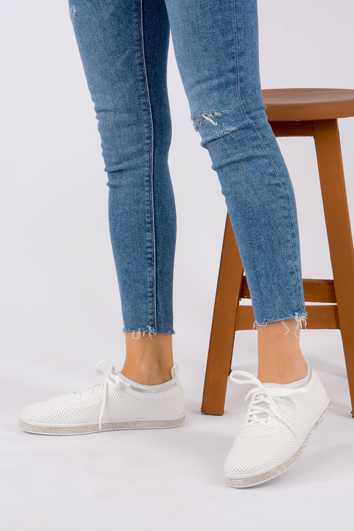 Beyaz Kadın Sneakers H820234909