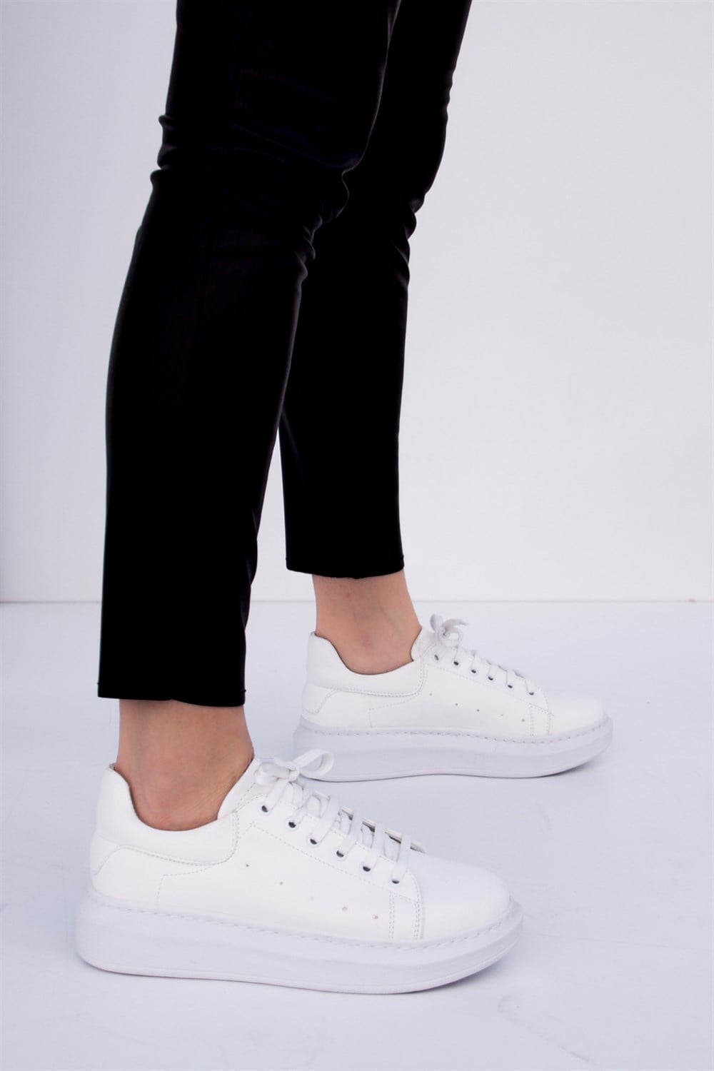 Fox Shoes Beyaz Kadın Sneakers D615678509