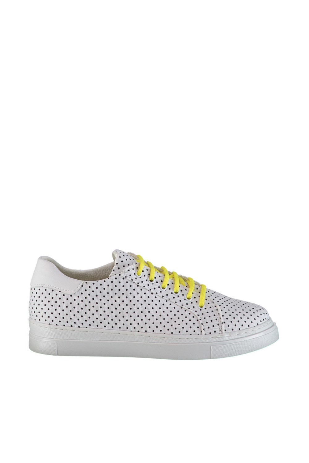 Fox Shoes Beyaz/Sarı Kadın Sneakers D270561505