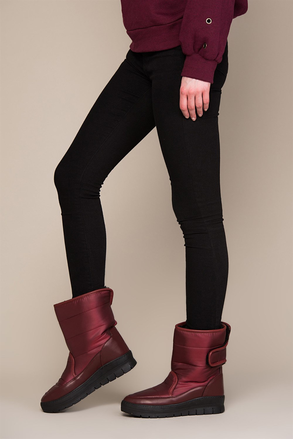 Fox Shoes Bordo Kadın Bot A932070204
