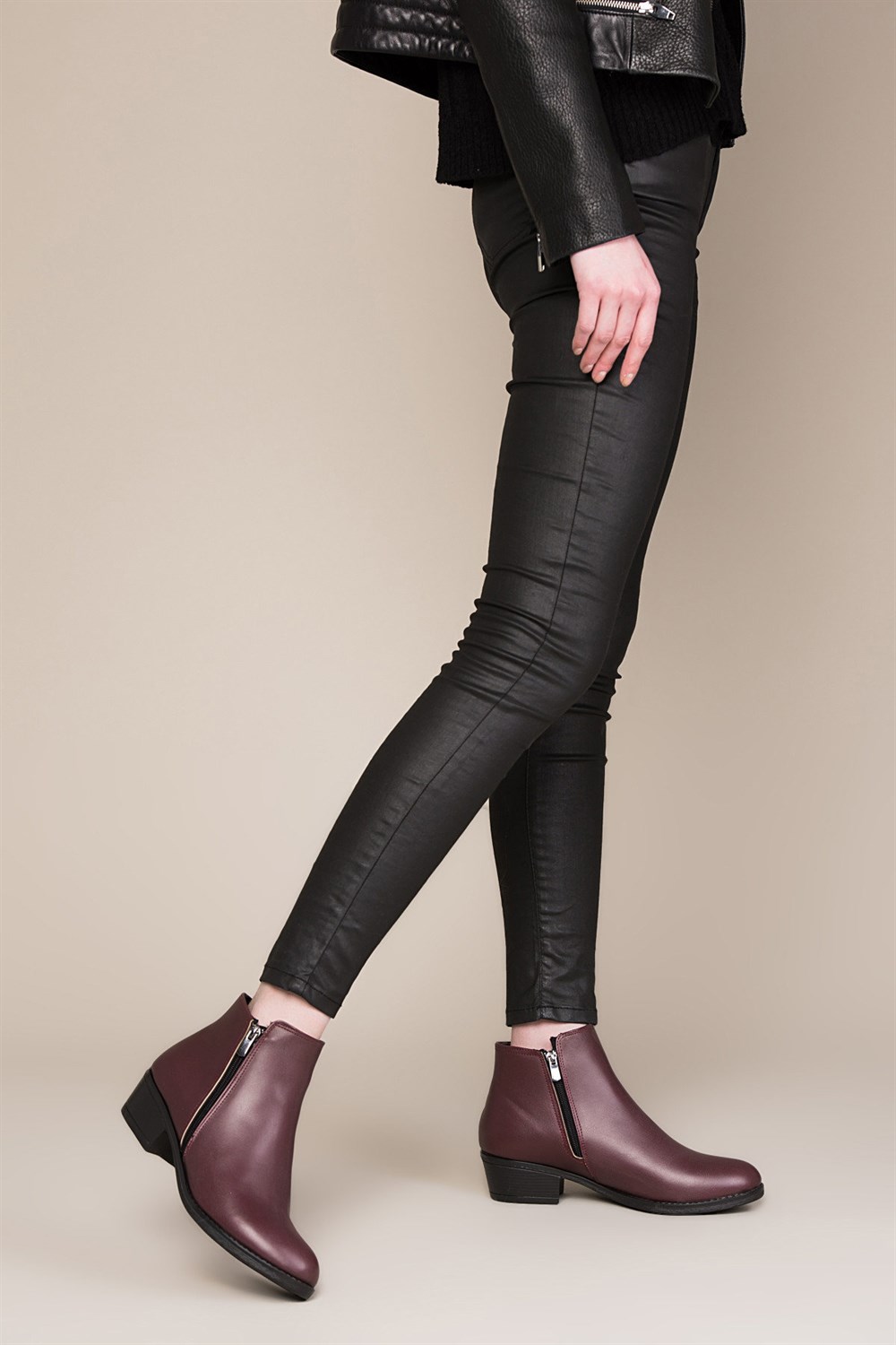 Fox Shoes Bordo Kadın Bot C442940009