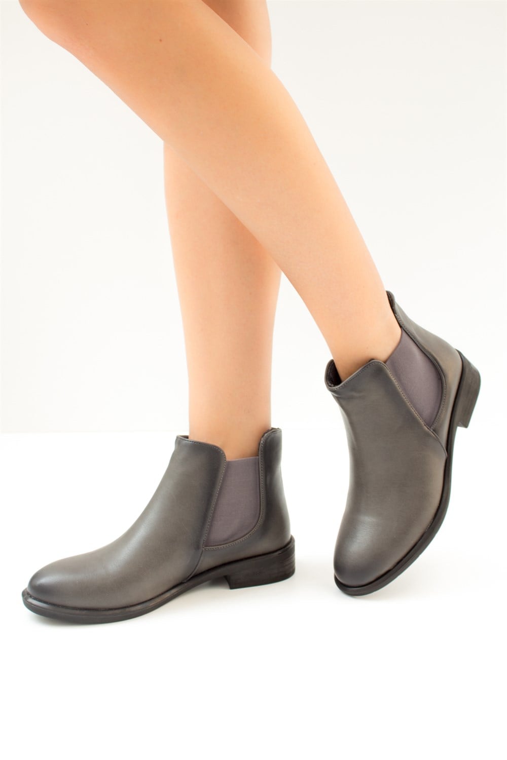 Fox Shoes Gri Kadın Bot C518201609