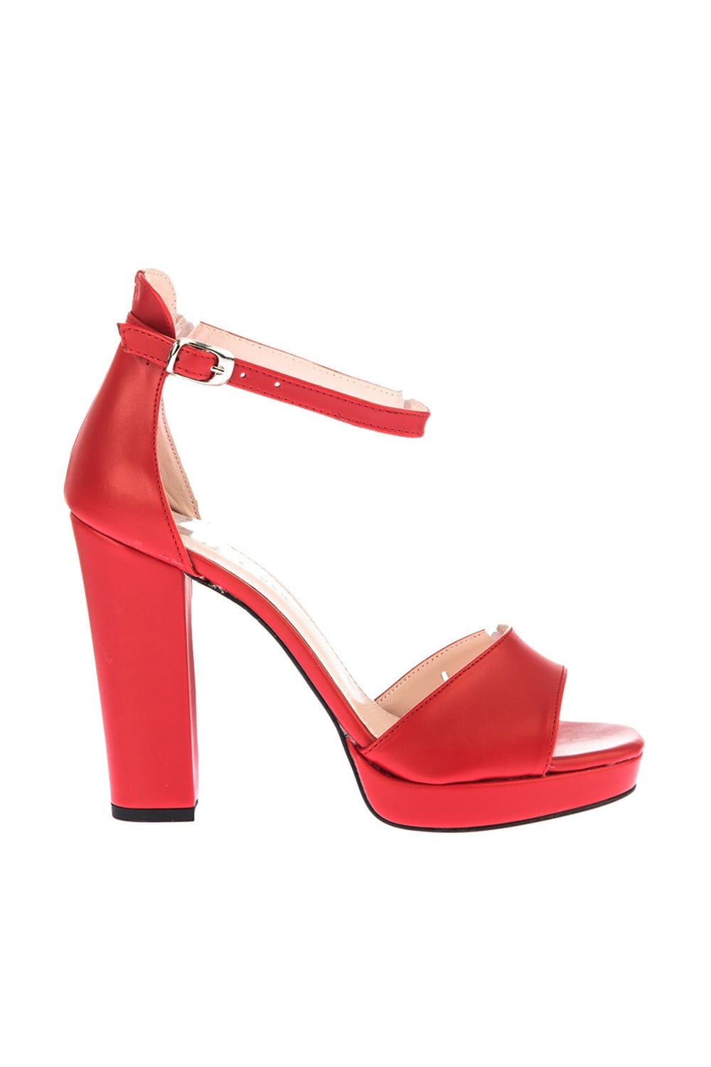 Fox Shoes Kırmızı Kadın Topuklu Ayakkabı D518011009