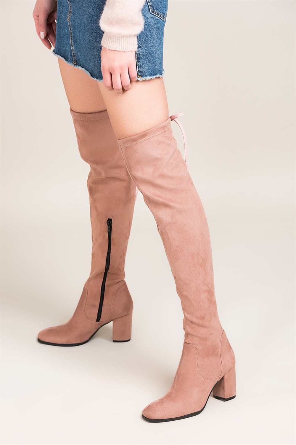 Fox Shoes Pudra Kadın Çizme C860400102