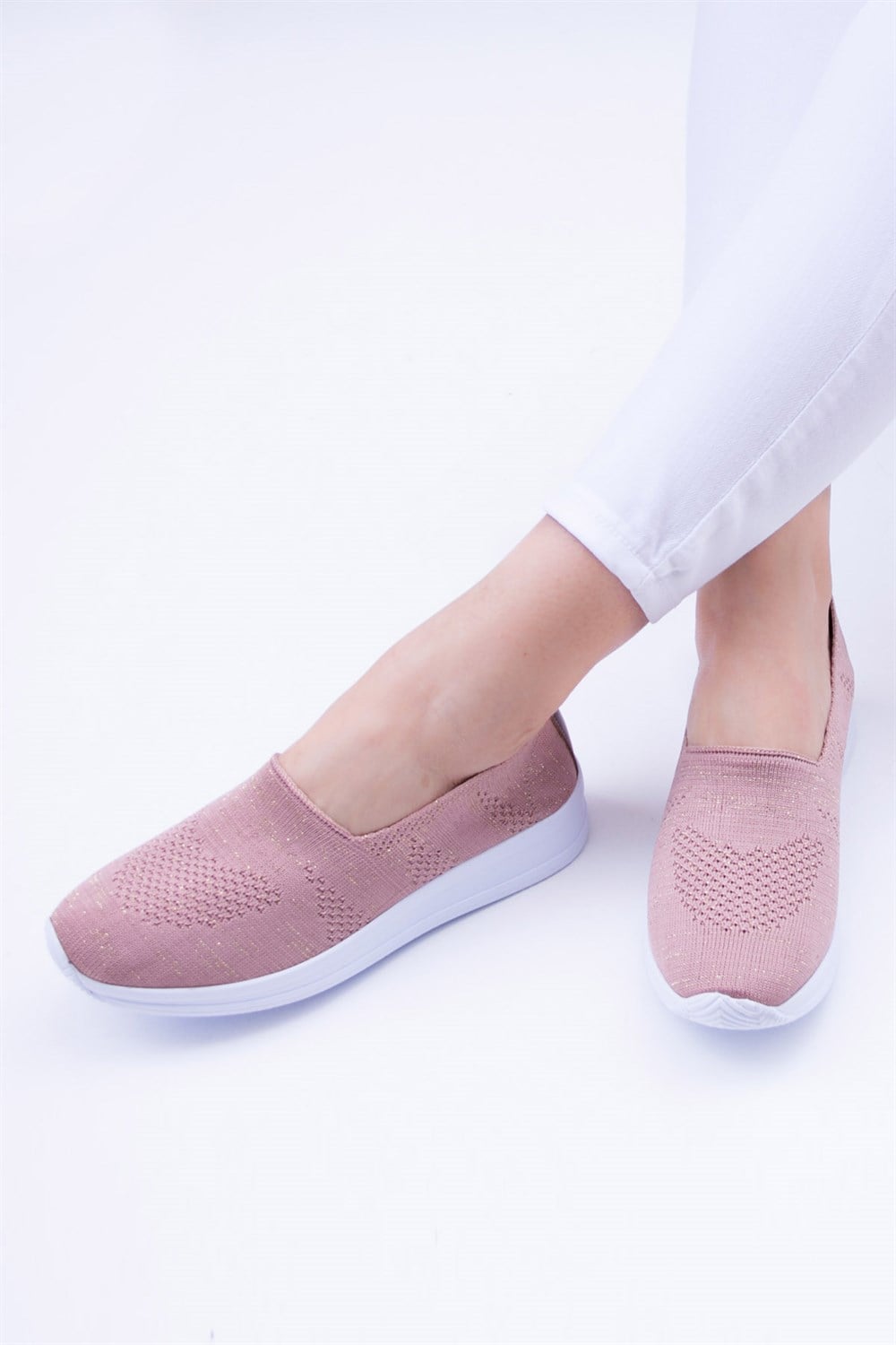 Fox Shoes Pudra Kadın Sneakers D551443505