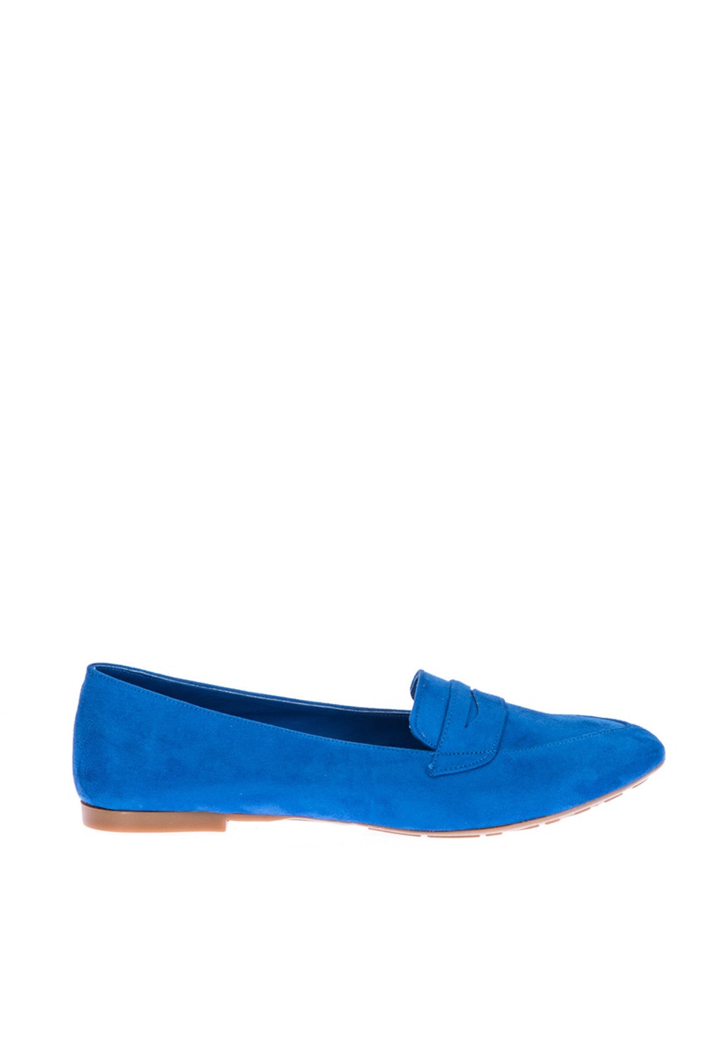 Fox Shoes Saks Mavi Kadın Babet D290092602