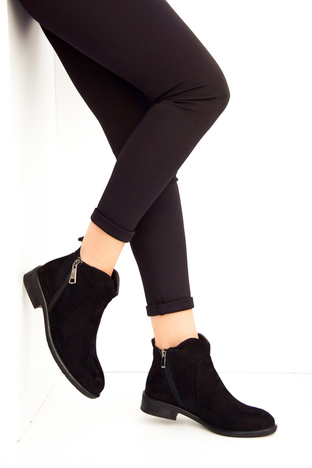 Fox Shoes Siyah Kadın Bot C518202402