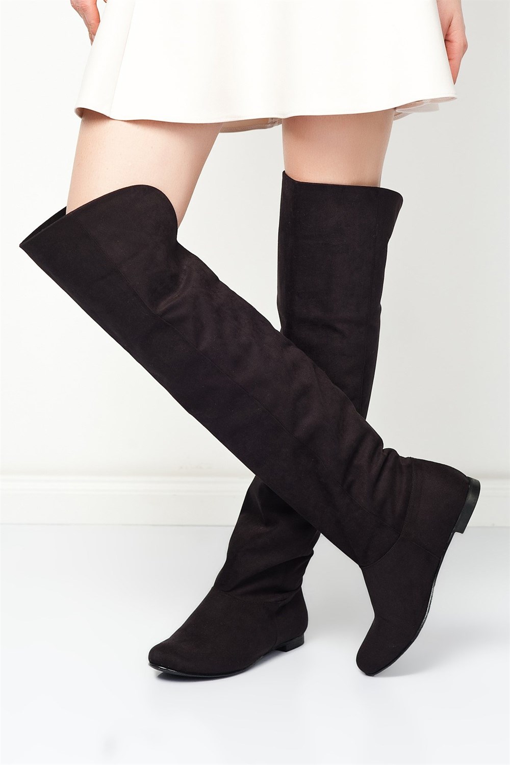 Fox Shoes Siyah Kadın Çizme 8248025902
