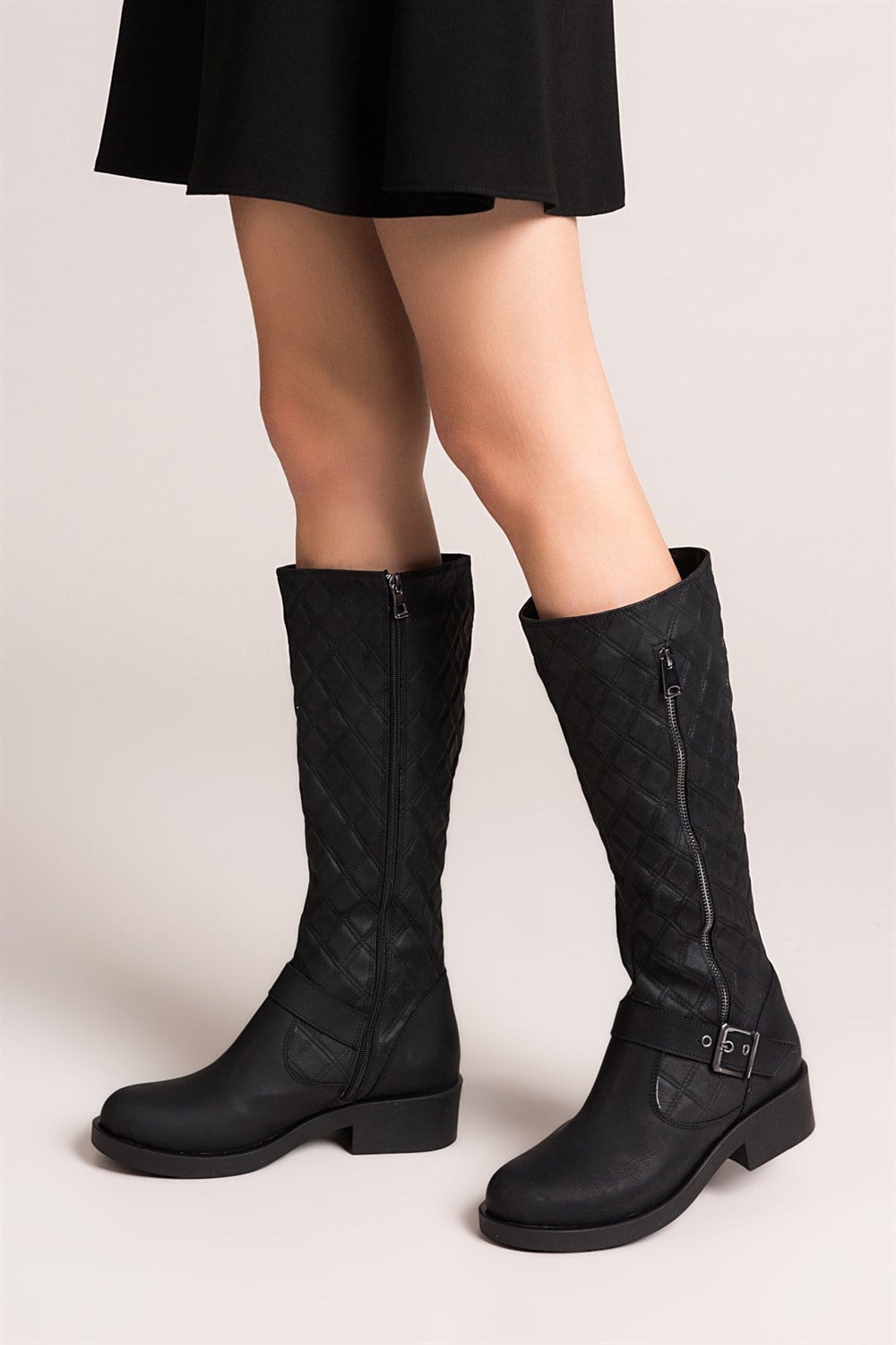 Fox Shoes Siyah Kadın Çizme C674270209
