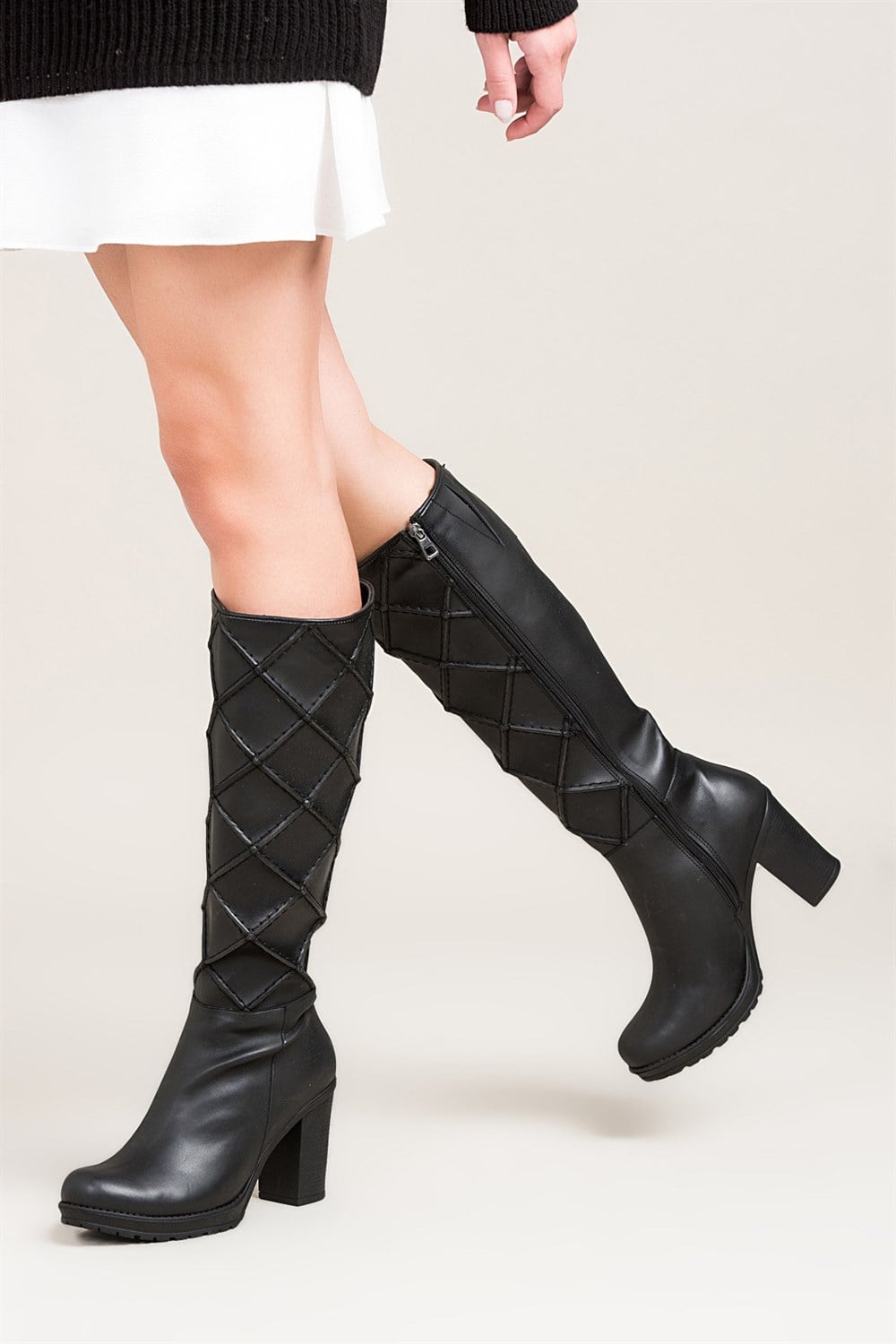 Fox Shoes Siyah Kadın Çizme C674280109