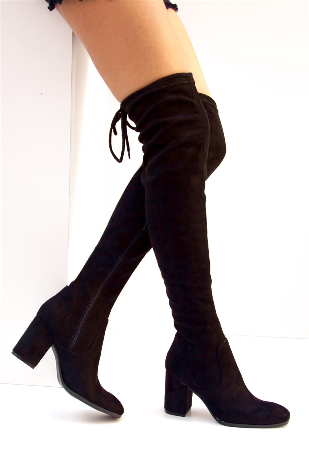 Fox Shoes Siyah Kadın Çizme C860400102