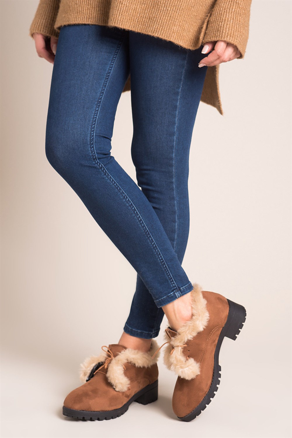 Fox Shoes Taba Kadın Bot C442820102