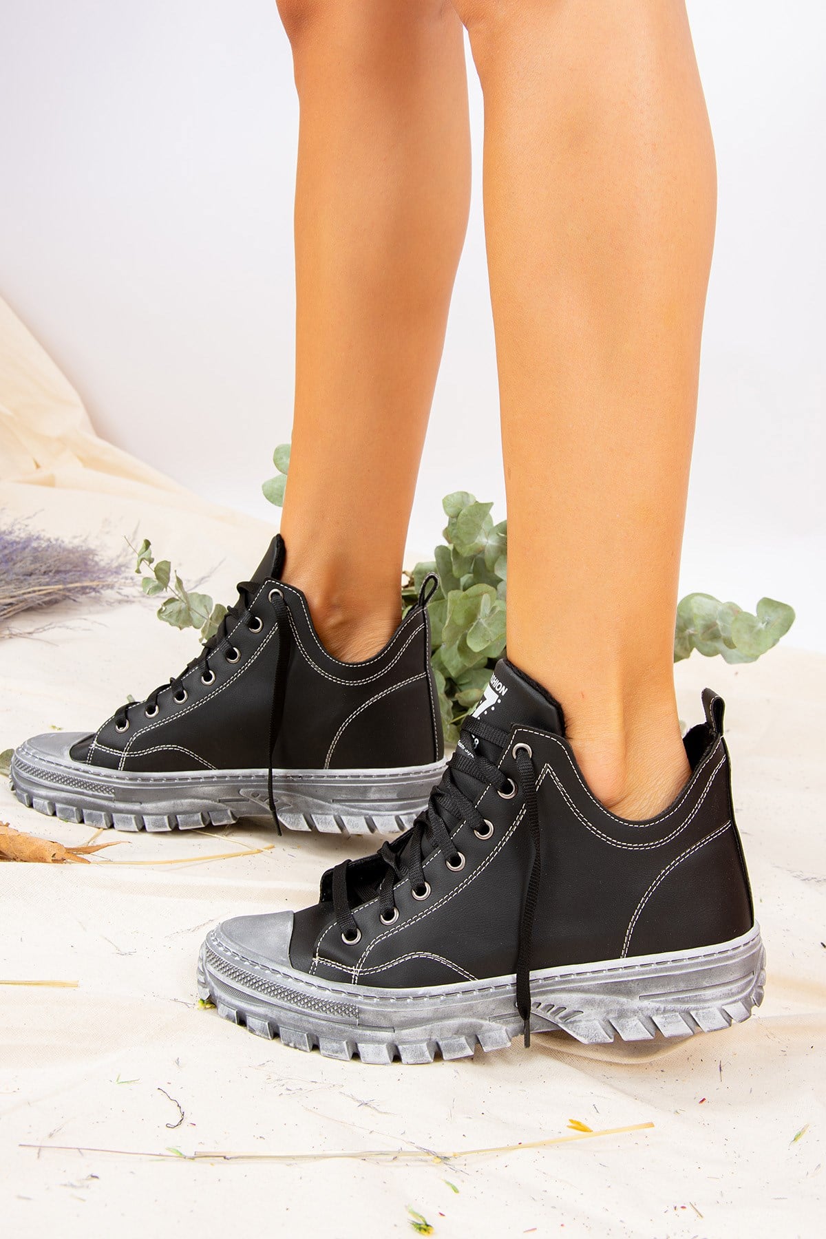 Siyah Kadın Sneakers J306205709